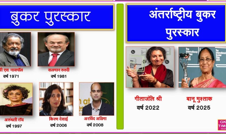Booker Prize & International Booker Prize All Indian Winner List