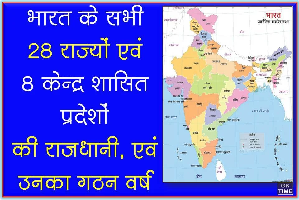 India State and Union Territories