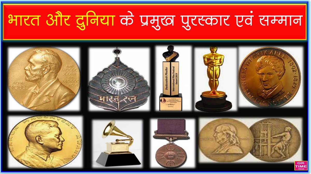 India and World All Prizes and award List