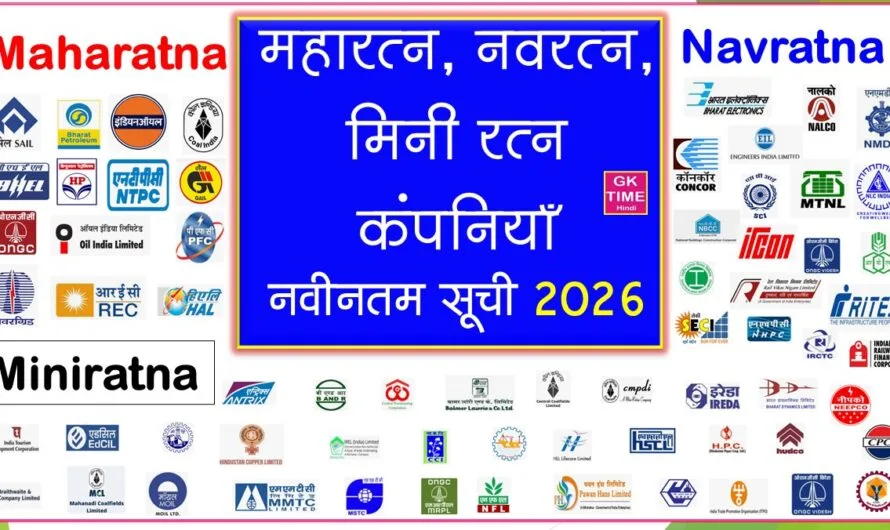List of Maharatna, Navratna, Miniratna Companies in India