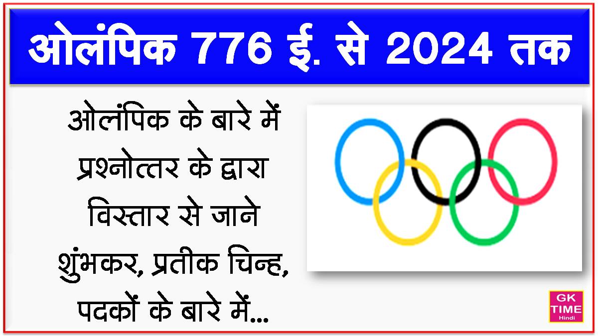 Olympics History 776 to 2024