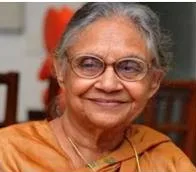 Sheila Dikshit 2nd Female Cm Of Delhi And India Longest Time Female Cm