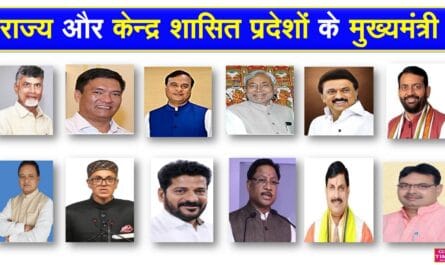 All State Chief Minister Updated List