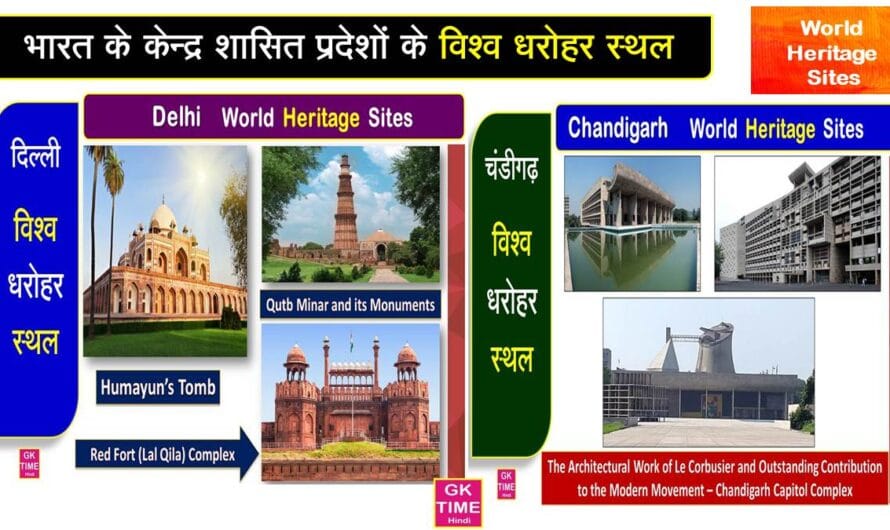 भारत के केन्द्र शासित प्रदेशों में विश्व धरोहर स्थल