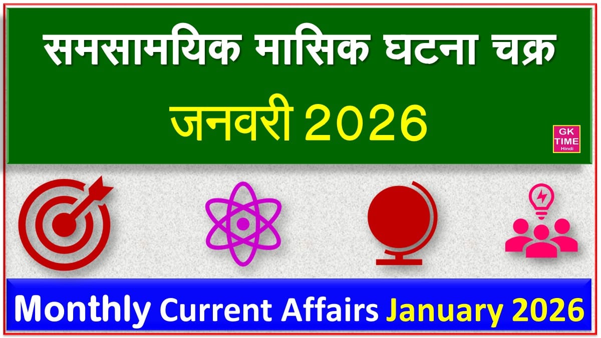 Monthly Current Affairs January 2026
