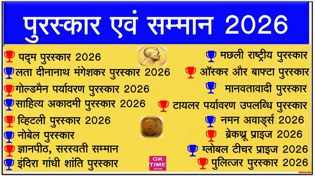 Prize and Award 2026